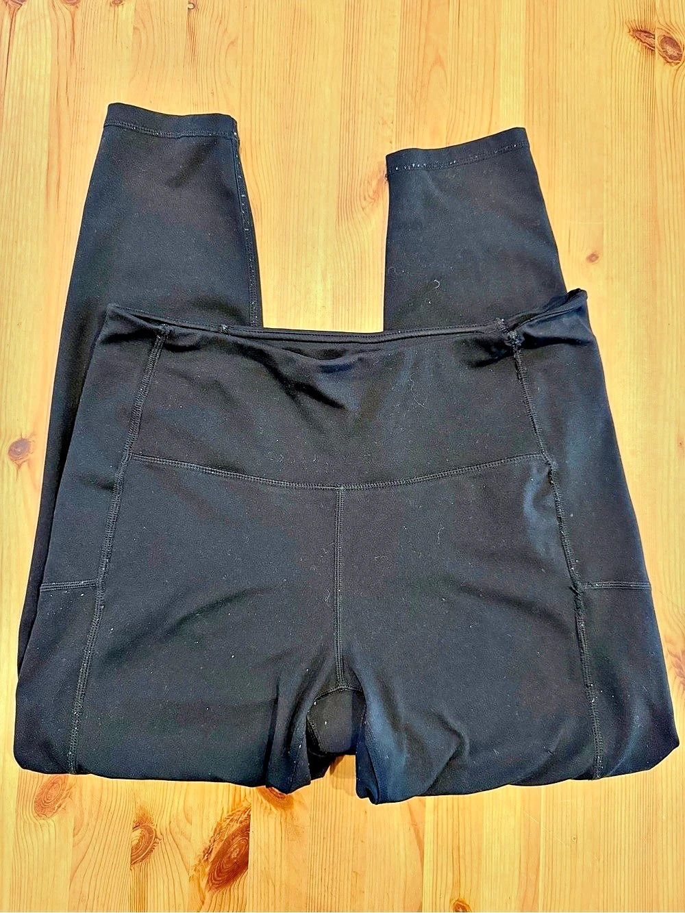 Reebok High-Rise Pocket Leggings Black Large